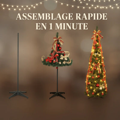 Sapin de Noël Pliable